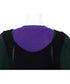 Cut-Out Panel Layered Knit Top